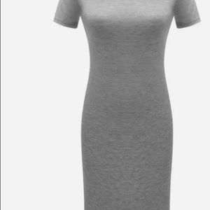 summers round neck dress